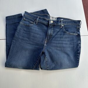 EVERLANE Jeans 33 Blue The Mid Rise Skinny Stretch